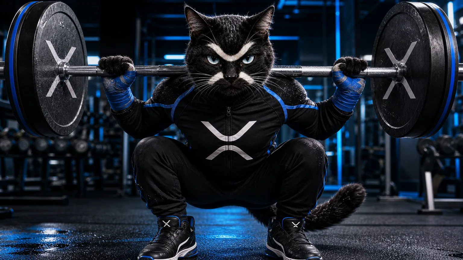 XCAT holding at the gym