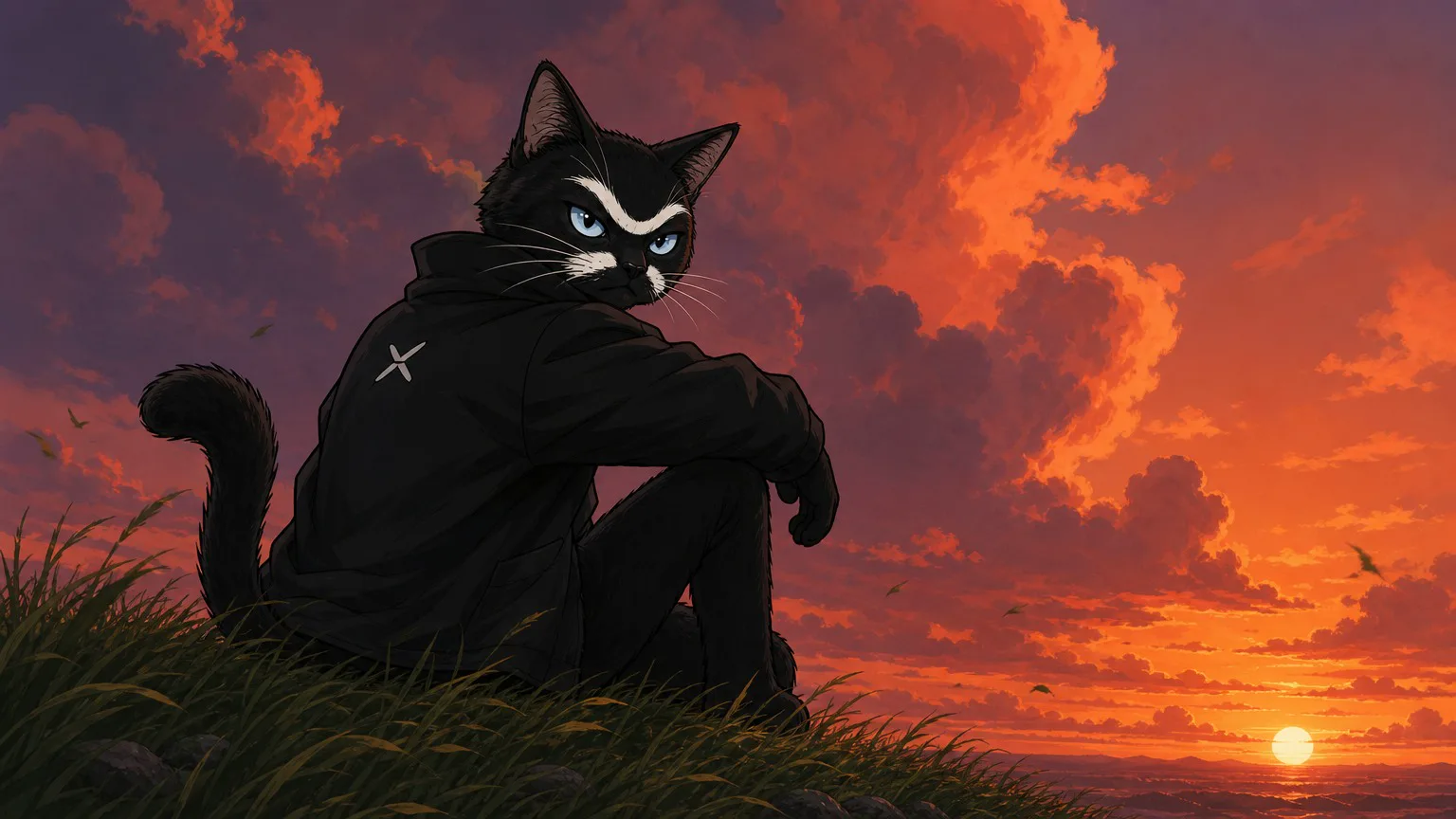 XCAT on the sunset hill